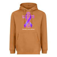 Meerkat pancreatic cancer t shirtfaith hope love pancreatic cancer warrior t s Heavyweight Hoodie - linhVisuals