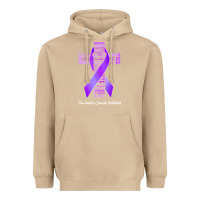 Mushroom pancreatic cancer t shirtfaith hope love pancreatic cancer warrior t s Heavyweight Hoodie - linhVisuals