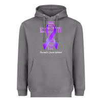 Storm pancreatic cancer t shirtfaith hope love pancreatic cancer warrior t s Heavyweight Hoodie - linhVisuals