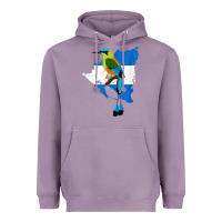 Lavender nicaragua guardabarranco, nicaragua t shirt Heavyweight Hoodie - linhVisuals