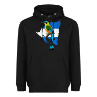 Black nicaragua guardabarranco, nicaragua t shirt Heavyweight Hoodie - linhVisuals