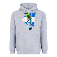 Heather Grey nicaragua guardabarranco, nicaragua t shirt Heavyweight Hoodie - linhVisuals