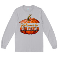 Moon Dust welcome to our patch Long Sleeve Tee - BundleAndBundleShop