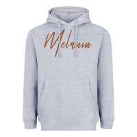 Heather Grey womens melanin for black history v neck t shirt Heavyweight Hoodie - linhVisuals