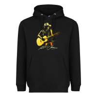 Black Kenny Chesney Fresh Design Heavyweight Hoodie - linhVisuals