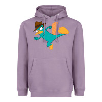Lavender perry the platypus Heavyweight Hoodie - linhVisuals