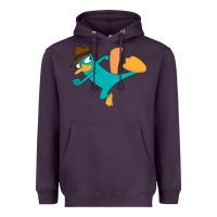 Plum perry the platypus Heavyweight Hoodie - linhVisuals