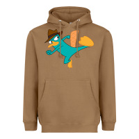 Toasted Coconut perry the platypus Heavyweight Hoodie - linhVisuals