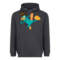 Smoke perry the platypus Heavyweight Hoodie - linhVisuals