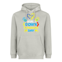 Moon Dust world down syndrome day t shirt support and awareness 3.21 t shirt Heavyweight Hoodie - linhVisuals