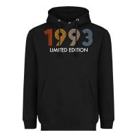 Black retro 29 years vintage 1993 limited edition 29th birthday t shirt Heavyweight Hoodie - linhVisuals