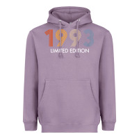 Lavender retro 29 years vintage 1993 limited edition 29th birthday t shirt Heavyweight Hoodie - linhVisuals