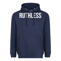 Navy ruthless sweatshirt Heavyweight Hoodie - linhVisuals