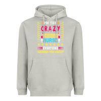 Moon Dust oncology nurse t  shirt i'm the crazy oncology nurse t  shirt Heavyweight Hoodie - linhVisuals
