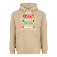 Mushroom oncology nurse t  shirt i'm the crazy oncology nurse t  shirt Heavyweight Hoodie - linhVisuals