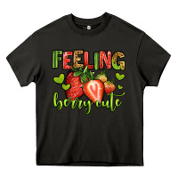 Asphalt feeling berry cute strawberry Heavy Core Tee - Jasminsmagicworld