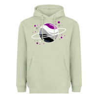 Matcha asexual outer space planet ace pride t shirt Heavyweight Hoodie - linhVisuals