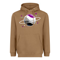 Toasted Coconut asexual outer space planet ace pride t shirt Heavyweight Hoodie - linhVisuals