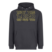 Smoke may the lord be with you by jesus surfed apparel co premium t shirt Heavyweight Hoodie - linhVisuals