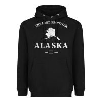 Black alaska the last frontier t shirt Heavyweight Hoodie - linhVisuals