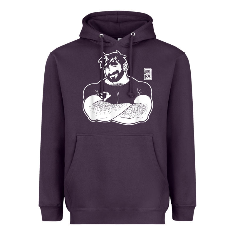 Bobo Bear   Adam Likes Crossing Arms T Shirt Heavyweight Hoodie by linhVisuals | Teevron