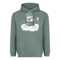 Sage bobo bear   adam likes crossing arms t shirt Heavyweight Hoodie - linhVisuals