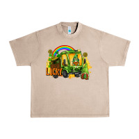 French Oak lucky gnomes truck St. Patrick's Day Urban Heavy Tee - FaDigitalArtStudio