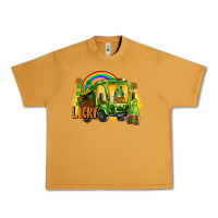 Peanut Butter lucky gnomes truck St. Patrick's Day Urban Heavy Tee - FaDigitalArtStudio