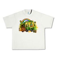 Pistachio lucky gnomes truck St. Patrick's Day Urban Heavy Tee - FaDigitalArtStudio