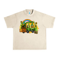Sandshell lucky gnomes truck St. Patrick's Day Urban Heavy Tee - FaDigitalArtStudio