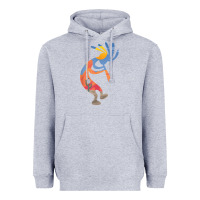 Heather Grey dancing kokopelli southwestern usa native american symbol t shirt Heavyweight Hoodie - linhVisuals