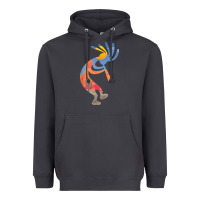 Smoke dancing kokopelli southwestern usa native american symbol t shirt Heavyweight Hoodie - linhVisuals
