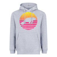 Heather Grey classic manatee gift t shirt Heavyweight Hoodie - linhVisuals