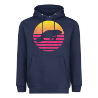 Navy classic manatee gift t shirt Heavyweight Hoodie - linhVisuals