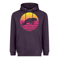 Plum classic manatee gift t shirt Heavyweight Hoodie - linhVisuals
