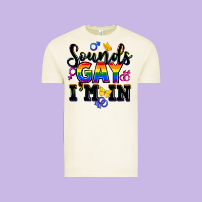Sounds Gay Im In Vintage Tee Designed By Fadigitalartstudio