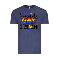 Vintage Denim sounds gay im in Vintage Tee - FaDigitalArtStudio