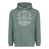 Sage cannon beach 1956 oregon clatsop sweatshirt Heavyweight Hoodie - linhVisuals