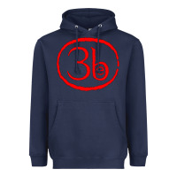 Navy Third Eye Blind Classic Heavyweight Hoodie - linhVisuals