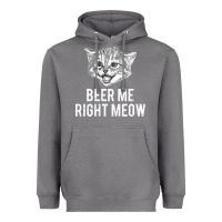 Storm beer me right meow Heavyweight Hoodie - linhVisuals