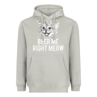 Moon Dust beer me right meow Heavyweight Hoodie - linhVisuals