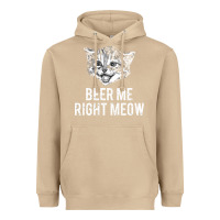 Mushroom beer me right meow Heavyweight Hoodie - linhVisuals