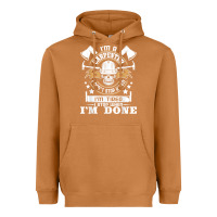 Meerkat i'm a carpenter i don't stop   funny carpentry woodworking t shirt Heavyweight Hoodie - linhVisuals