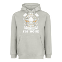 Moon Dust i'm a carpenter i don't stop   funny carpentry woodworking t shirt Heavyweight Hoodie - linhVisuals