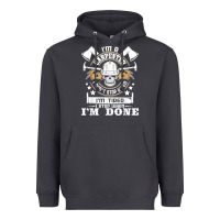 Smoke i'm a carpenter i don't stop   funny carpentry woodworking t shirt Heavyweight Hoodie - linhVisuals