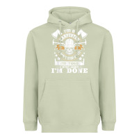 Matcha i'm a carpenter i don't stop   funny carpentry woodworking t shirt Heavyweight Hoodie - linhVisuals
