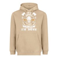 Mushroom i'm a carpenter i don't stop   funny carpentry woodworking t shirt Heavyweight Hoodie - linhVisuals