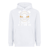 White i'm a carpenter i don't stop   funny carpentry woodworking t shirt Heavyweight Hoodie - linhVisuals