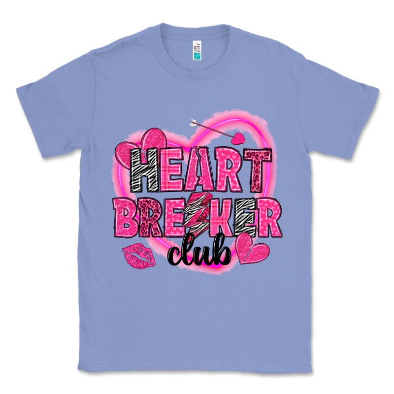 Heart Breaker Club Valentine's Day Classic Tee by HowdyJamesFarm | Teevron