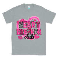 Heather Grey Heart breaker club Valentine's Day Classic Tee - HowdyJamesFarm